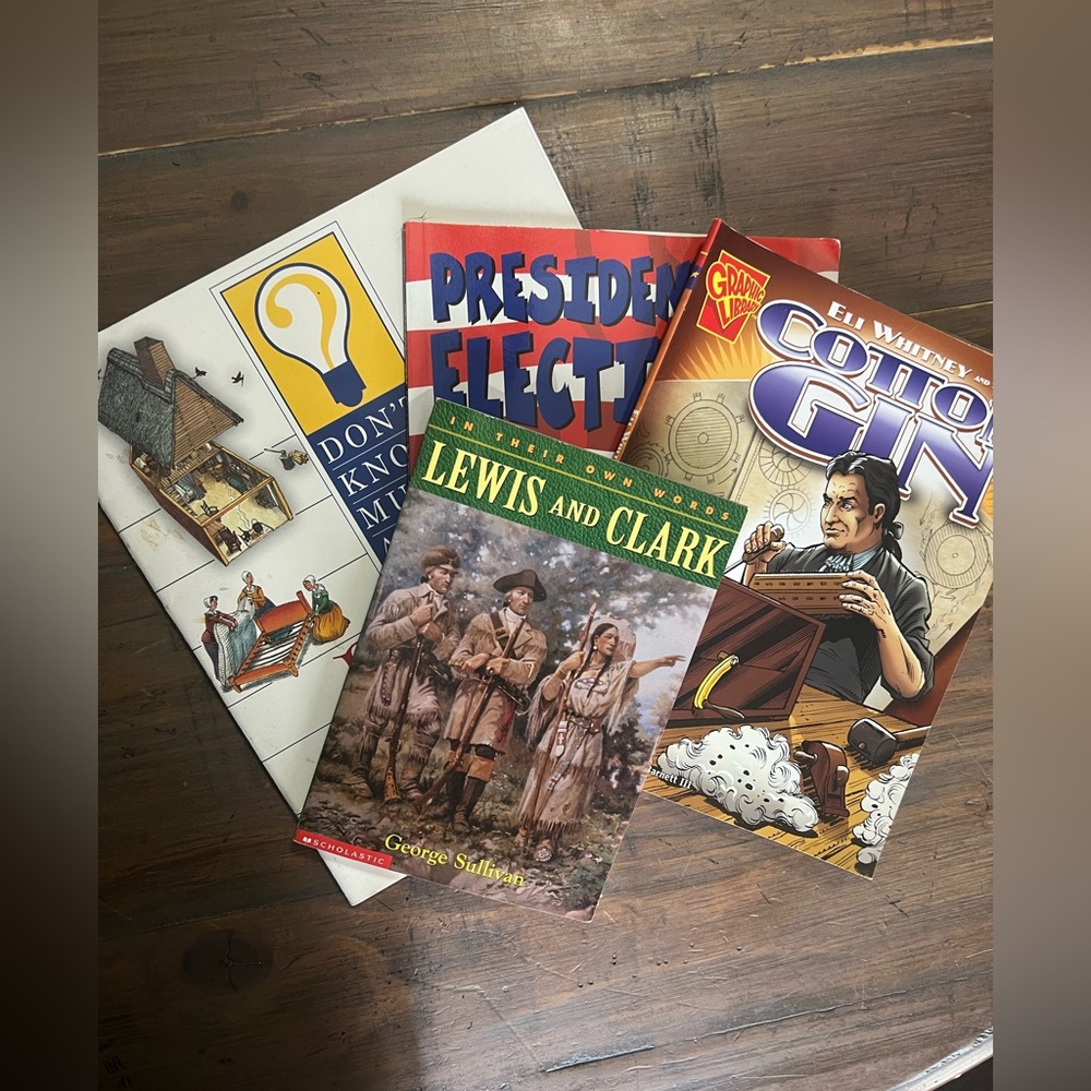 Childrens educational book bundle - historical reads